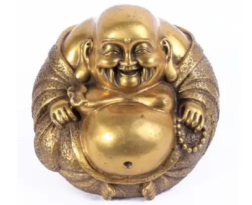 

Free Shipping Feng shui Brass Buddha Statue M4036