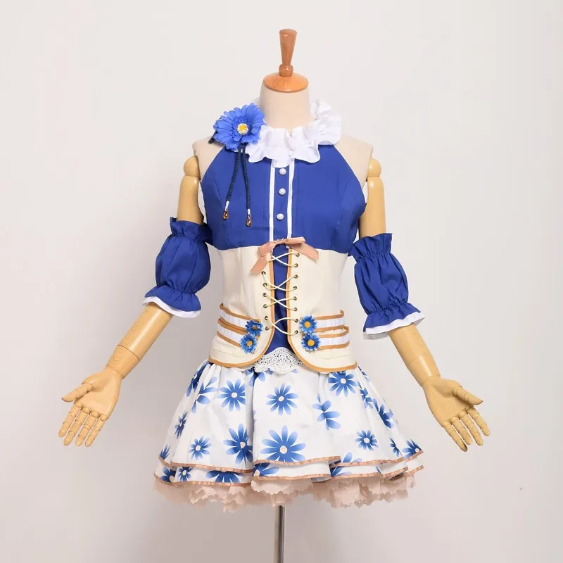 Женский костюм для косплея Love Live Sonoda Umi топ и юбка в стиле аниме школьный стиль