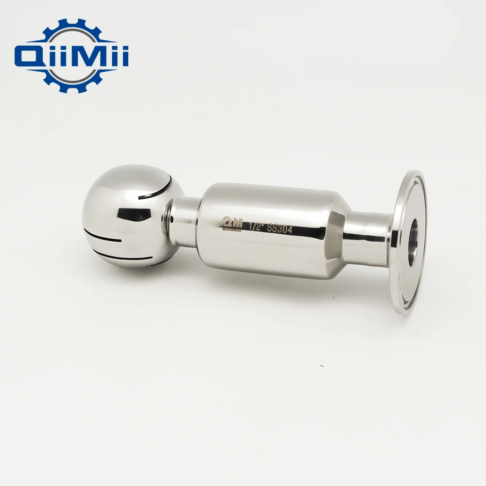 1 2 ''Tri Clamp Spray Ball нержавеющая сталь SS304 санитарный поворотный шарик для очистки