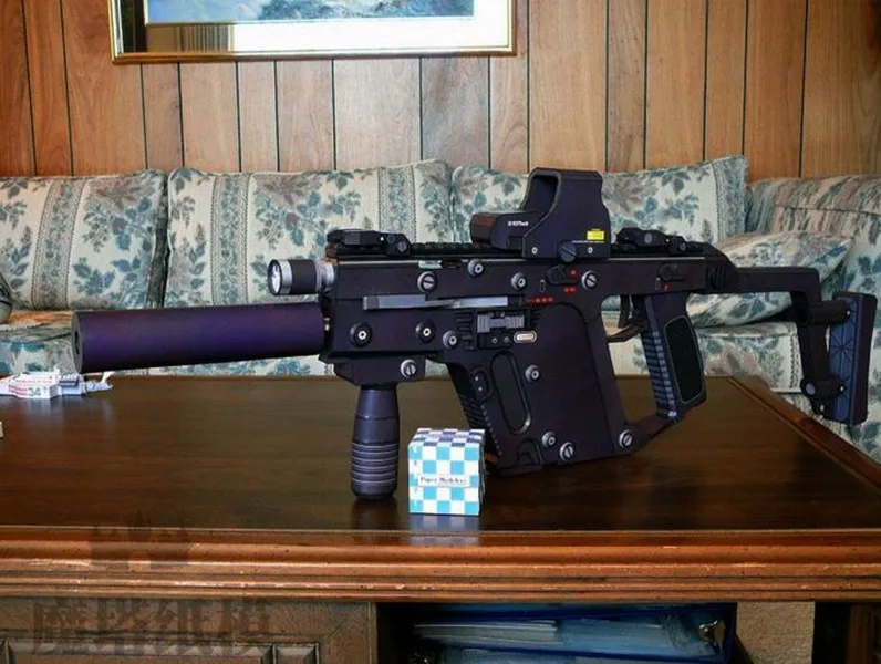 Высококачественный набор 3D бумажных моделей KRISS Super V Razer assault gun|Картонные