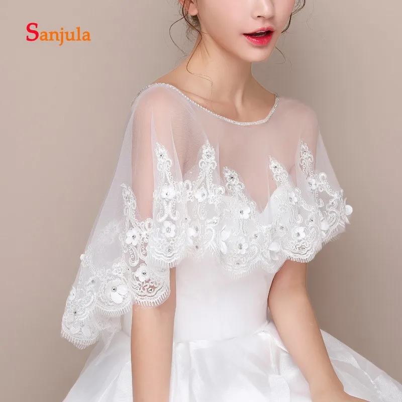 Кружево с аппликацией и бисером ручной работы цветочным узором привлекательные