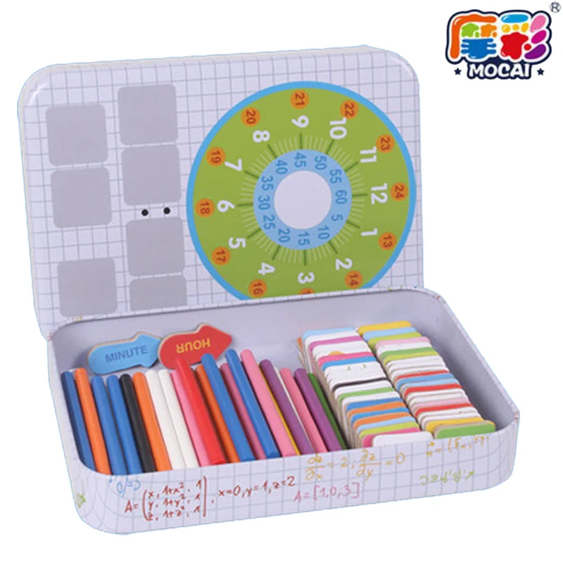 2017 детские деревянные цифры палка Математика раннего обучения счеты