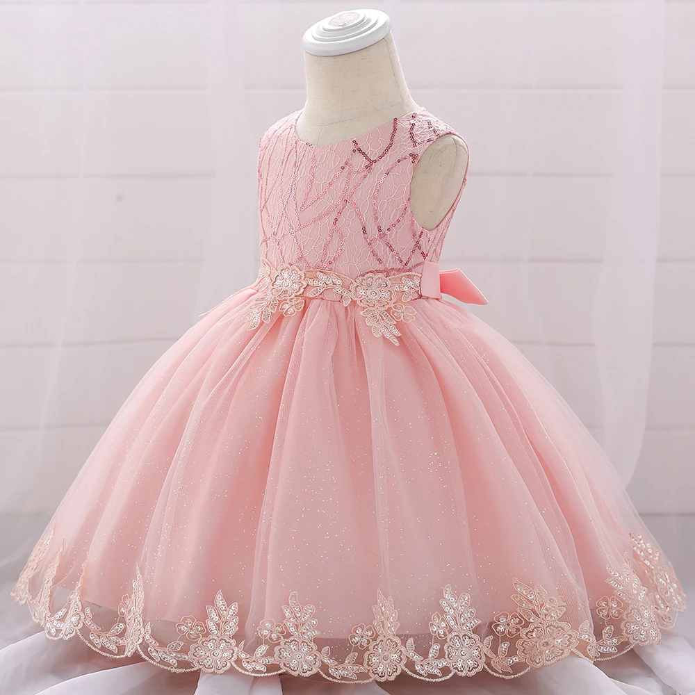 Платье для маленьких девочек с цветочным рисунком; Vestidos Infantil; летнее свадебное платье; Одежда для новорожденных; платья для крестин и дня рождения для маленьких девочек