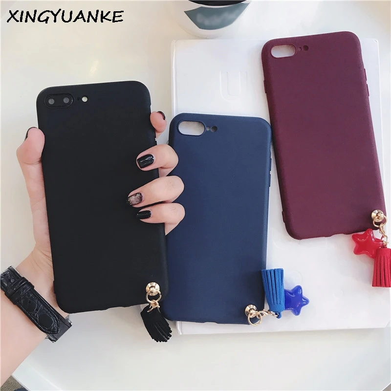 XINGYUANKE 3D Phone Case For Huawei Honor V8 Luxury Star Tassels Coque V10 Soft Silicone Slim Cover |