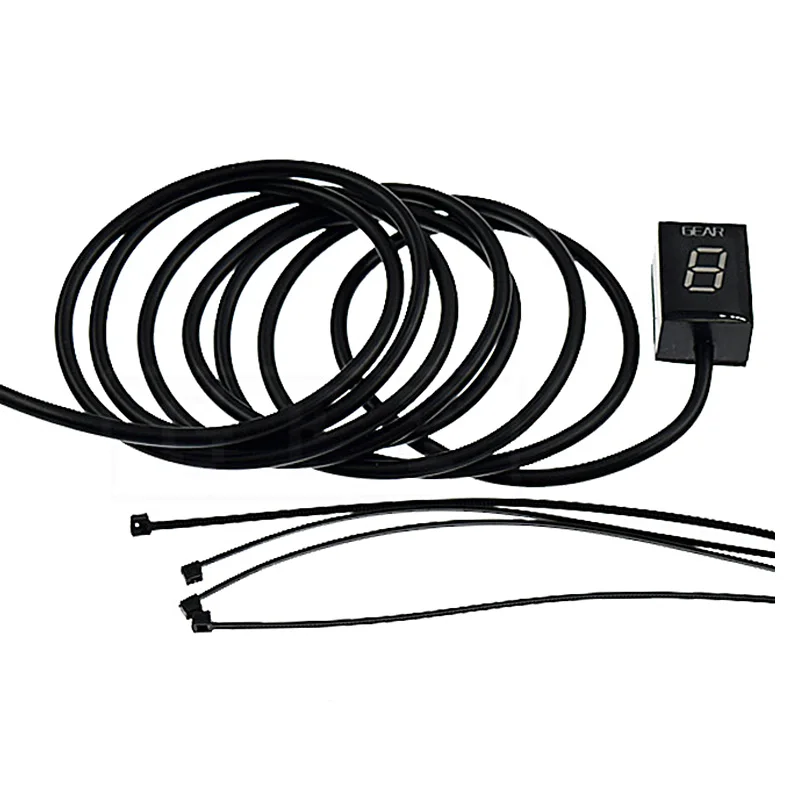 Мотоциклетная электроника ЖК-дисплей индикатор переключения передач 1-6 уровня