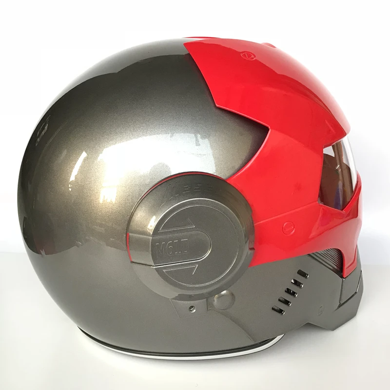 Шлем для кастом байка Iron man