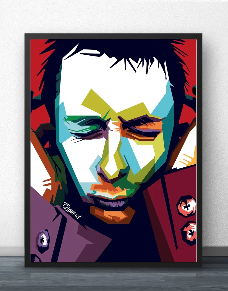 Настенная картина Thom Yorke Wpap Настенный декор холст художественный постер картины