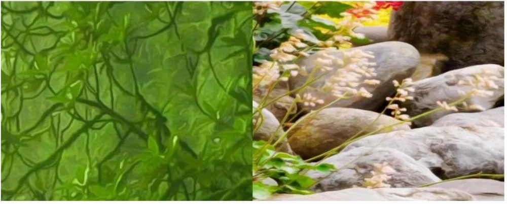 Фотообои на заказ 3d обои для зала вода течёт по дереву пейзаж живопись настенные