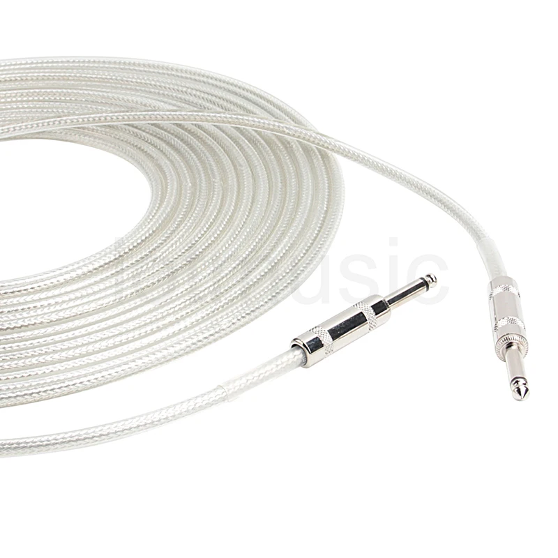 Струйный прямой плетеный кабель для электрогитары 33 фута | Спорт и развлечения