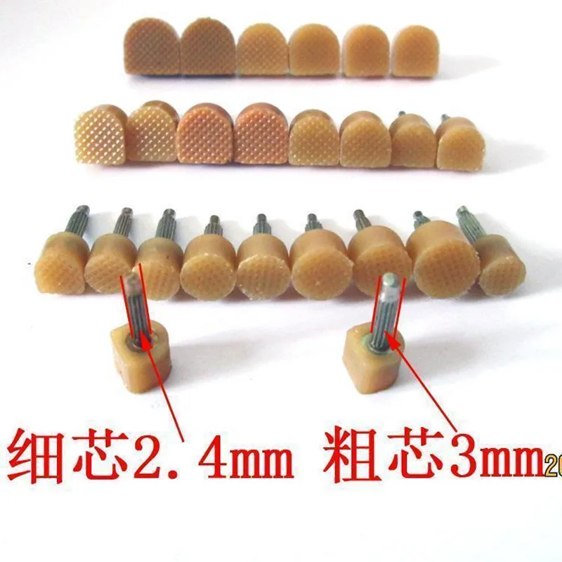 

High Heel Nails Non-slip Stiletto Heel Spikes Shoe Accessories Round Heel Studs Thick And Thin Skins with Silent Wear-Resistant