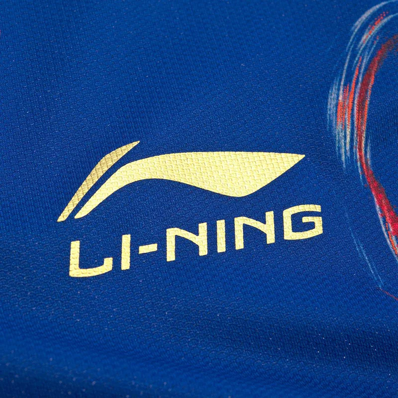 Li Ning/женские футболки для соревнований по настольному теннису с сухой подкладкой