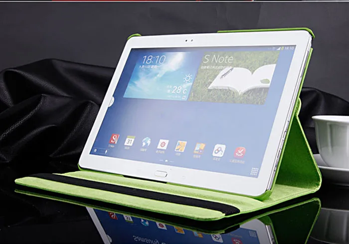 Вращающийся на 360 Градусов Кожаный чехол-подставка для samsung Galaxy Note 10,1 Edition SM-P601 P600 P605 P607 10," планшетный ПК