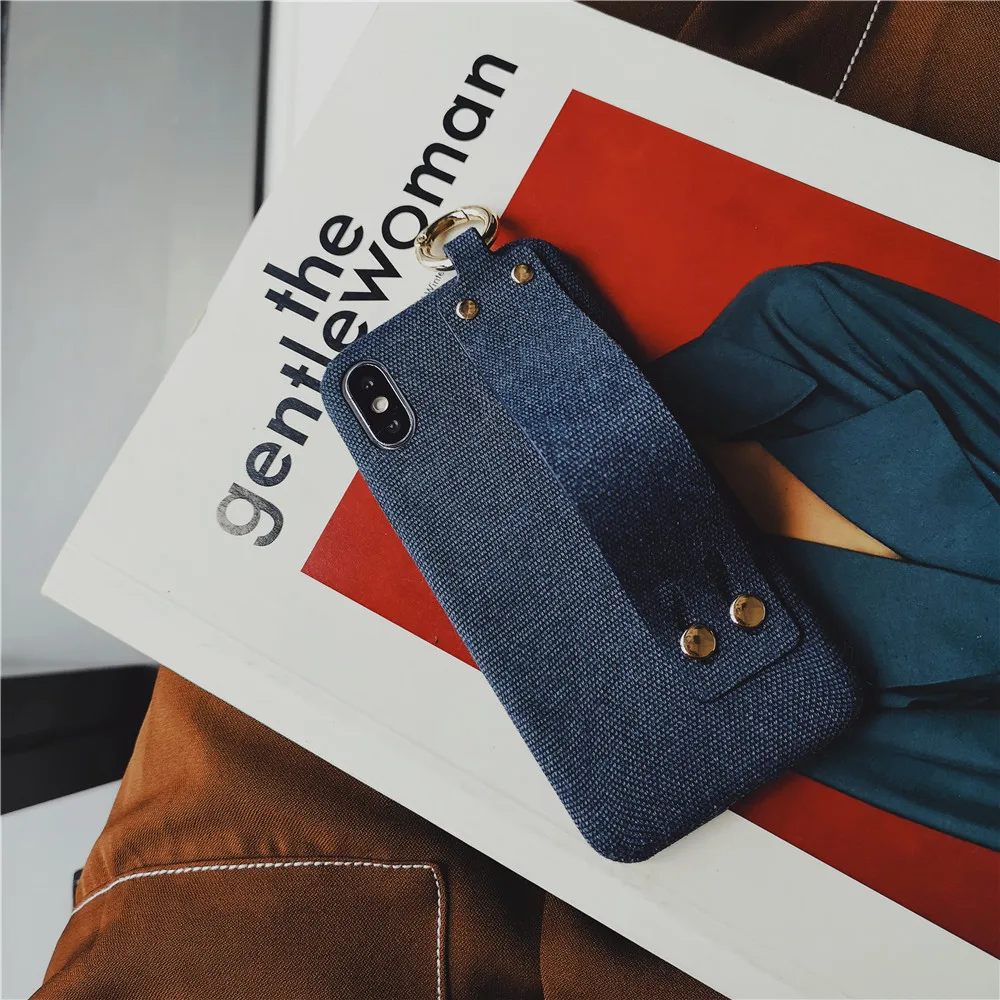 чехол на айфон 7 Чехол для Iphone XR модные мягкие чехлы запястье ярких цветов XS MAX 6s 8