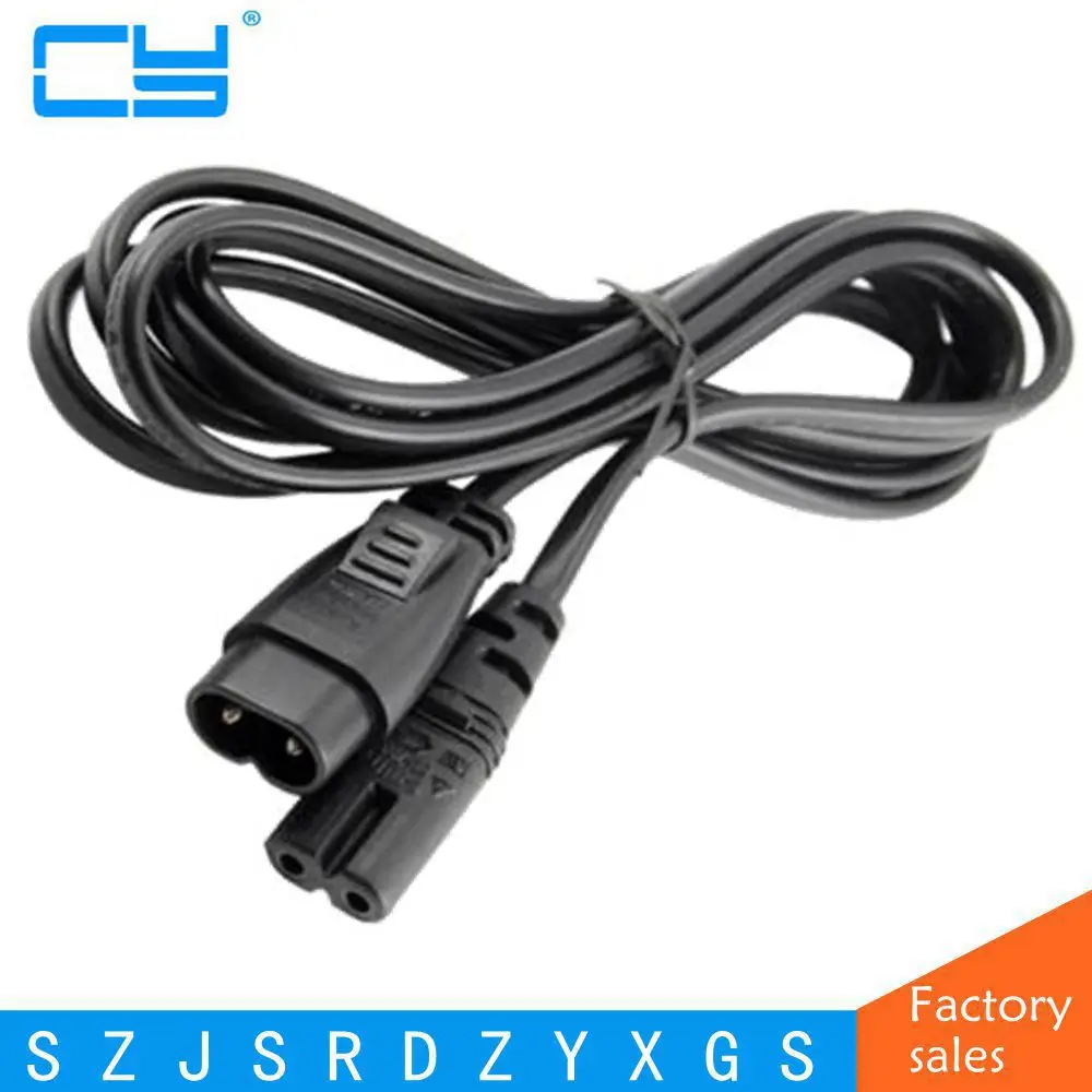 Кабель адаптера питания C7/C8 8 Европейский удлинитель IEC320 C7 Мама папа C8 для