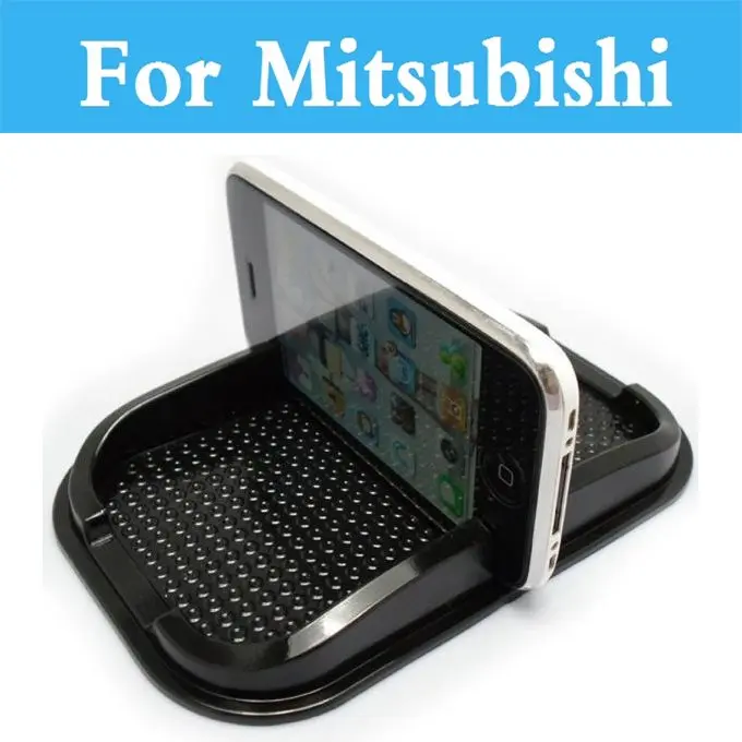 Anti Slip Mat GPS Phone Holder Non-Slip Pad For Mitsubishi Mirage Montero Sport Outlander Pajero Mini RVR Space Star | Автомобили и