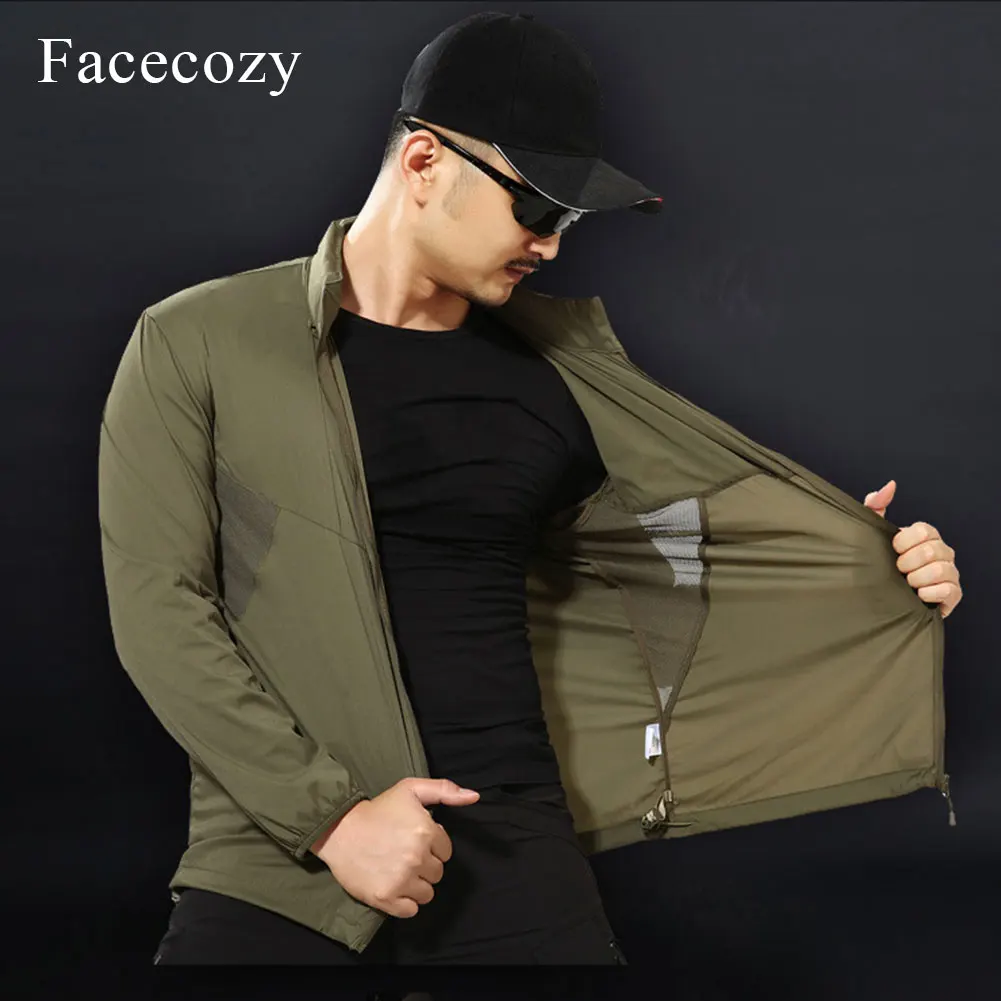 Facecozy мужская куртка для походов на открытом воздухе водонепроницаемая