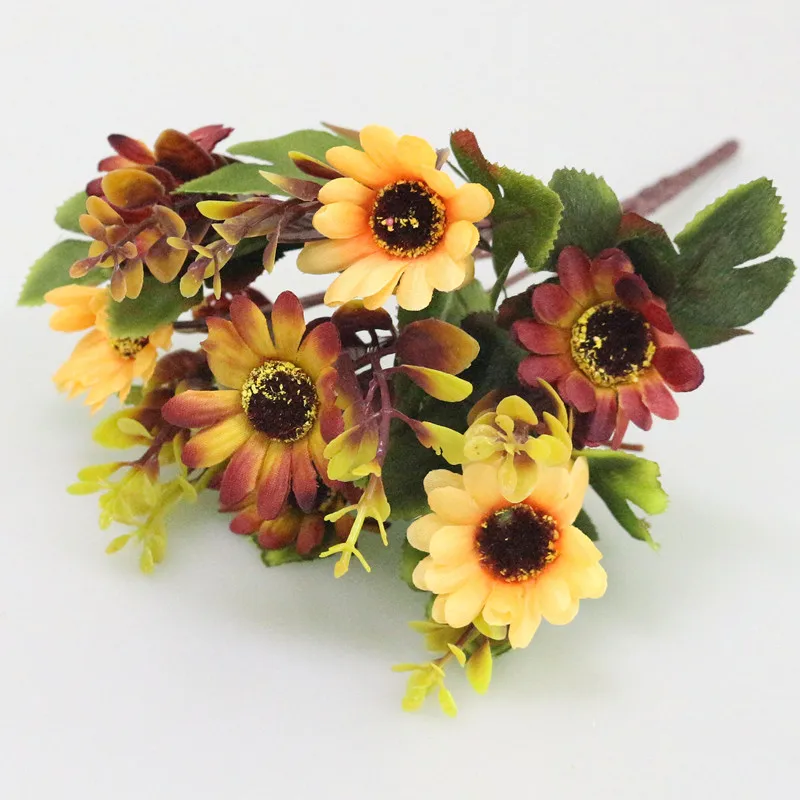 Flone милый искусственный цветок в виде ромашек Европейский стиль масляная