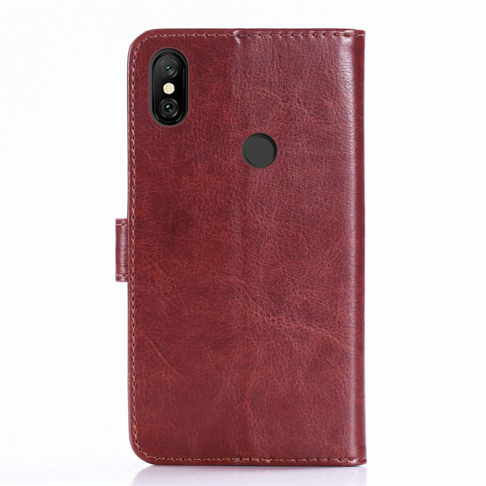 GUCOON Classic Wallet Case for Xiaomi Redmi 6 Pro Redmi 6A Cover PU Leather Vintage Flip Phone Cases for Xiaomi Redmi Note 6 Pro