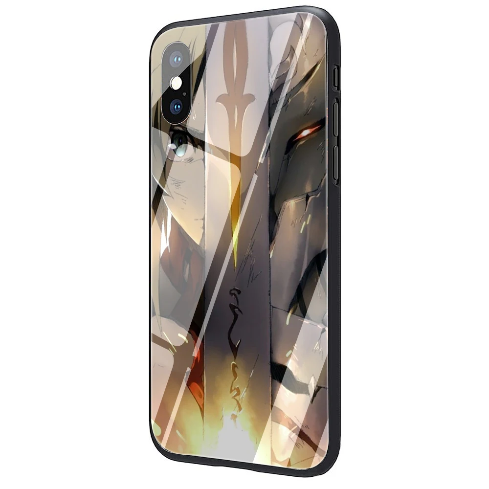 G11 Fate Grand Order аниме закаленное стекло чехол для телефона iphone 5 5S 6 6S Plus 7 8 Plus X XS XR 11 Pro Max - Цвет: G11