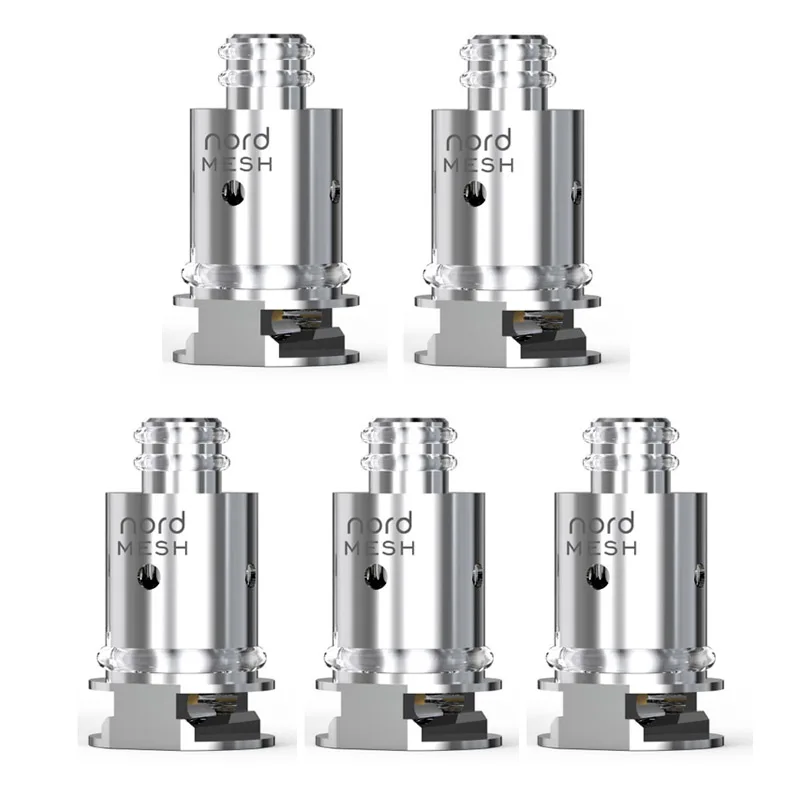 Оригинальные 5 шт. SMOK Nord катушки с обычной 1.4ом и 0.6ом сетки для комплект Замена