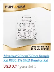50 шт. 2512 5% 1W SMD резистор проволочного чипа резисторы 0R-10 м 0 10 100 220 470 Ом 0R 10R 100R 220R 470R 1K 2,2 K 4,7 K 10K 100K 1 м 10 м