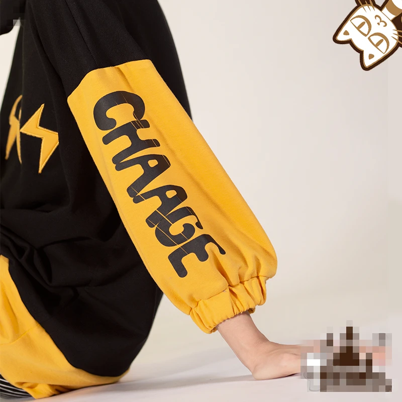 Мужской костюм для костюмированной вечеринки Boku no Hero academic Kaminari Denki модное
