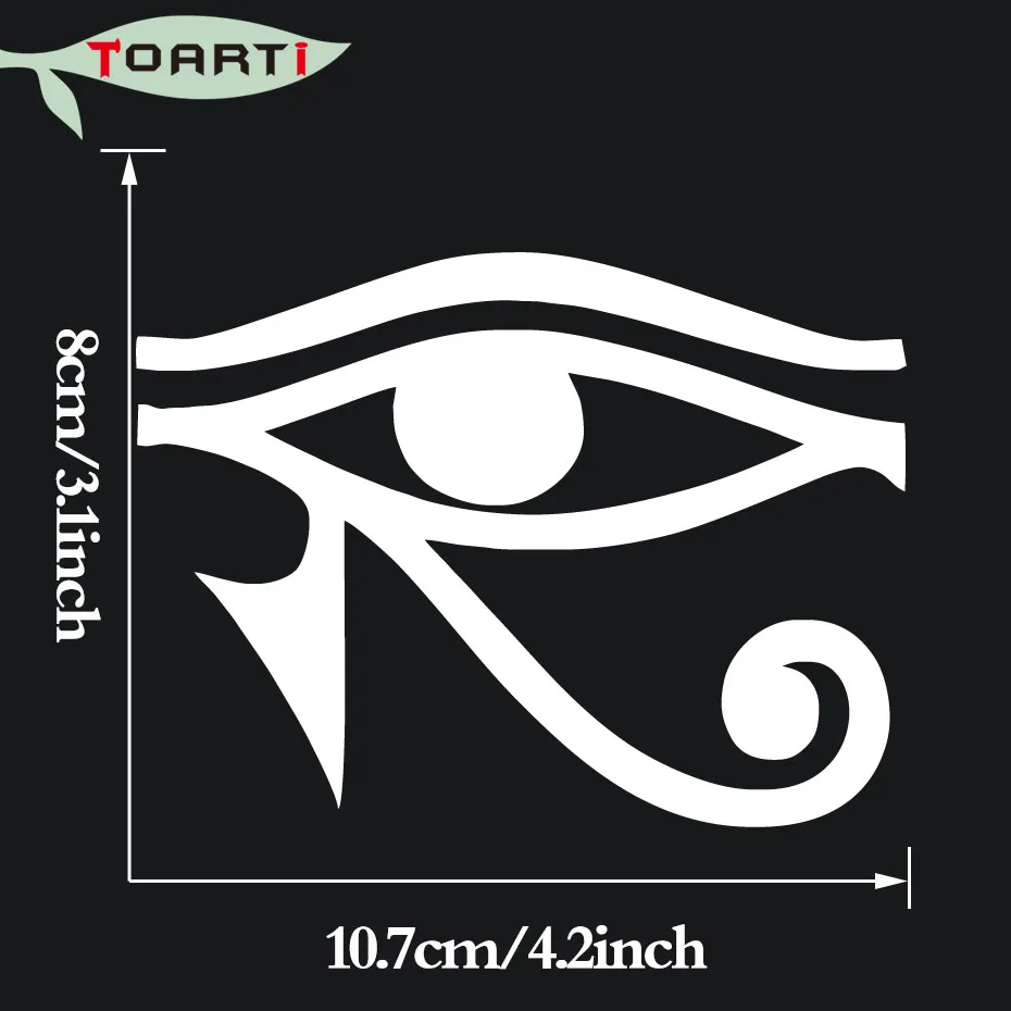 Виниловая оконная наклейка для стенок бампера египетского Бога языческий символ