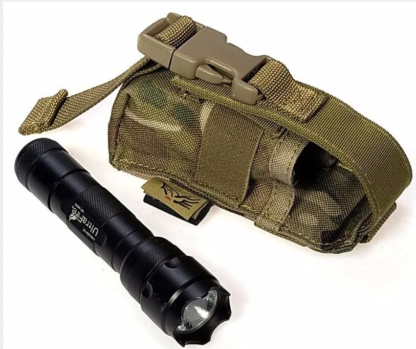 FLYYE MOLLE водонепроницаемый нейлон Универсальный инструмент чехол для фонарика Военная кордюра C033