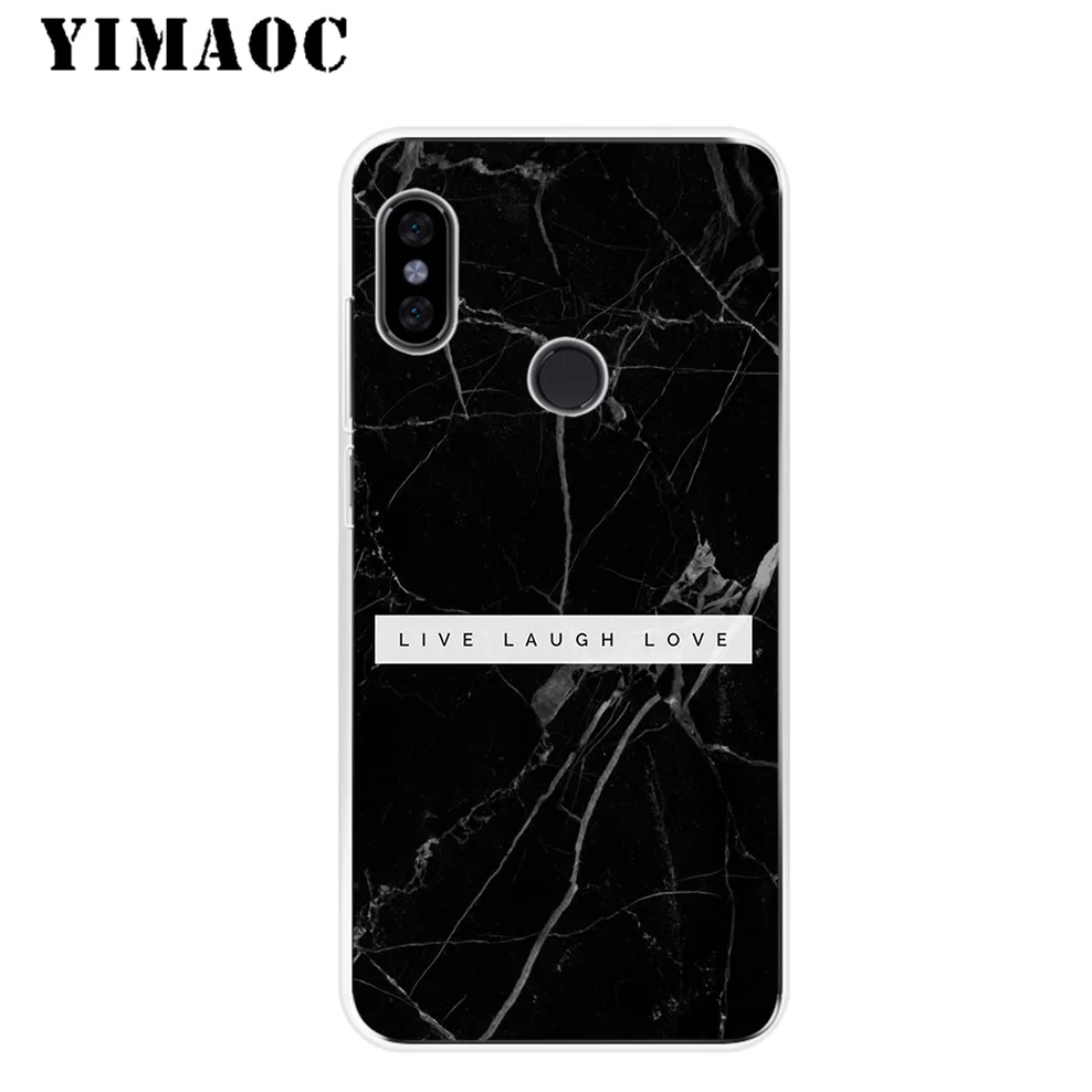 YIMAOC Мрамор класса люкс красивый комплект одежды Мягкий силиконовый чехол для
