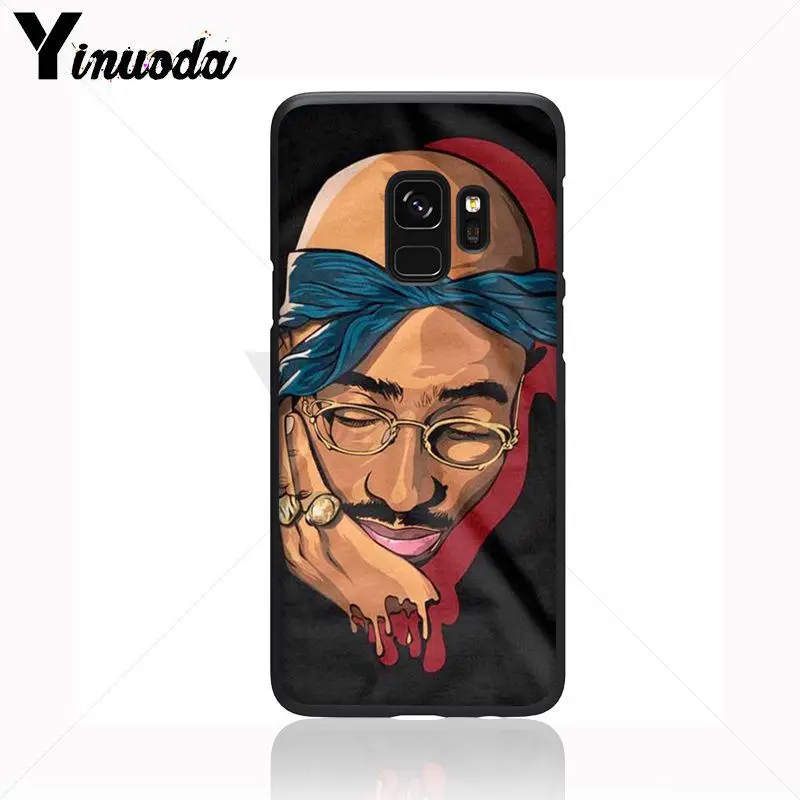 Yinuoda 2Pac для телефона с изображением Тупака пользовательские фото мягкий чехол