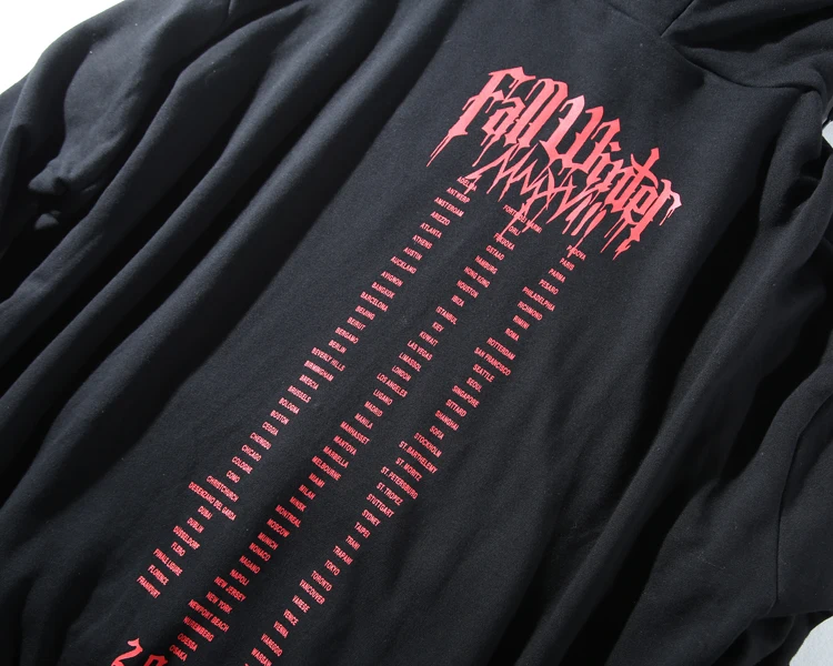 Vetements толстовки мужские хип-хоп скейтборд зима Канье Джастин Бибер Харадзюку