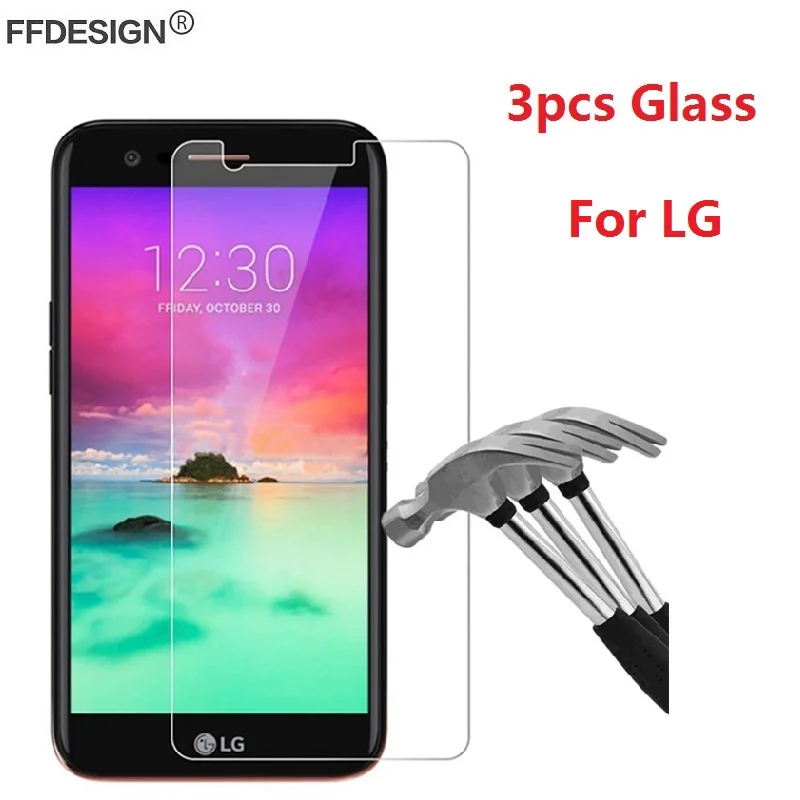 Защитное стекло для LG G6 G5 G4 G3 G2 K10 K8 2017 закаленное K4 K7 пленка защиты экрана 3