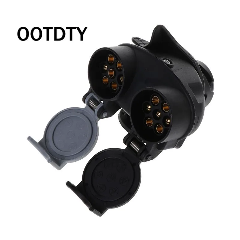 

13-контактный штекер в 12N/12S, 7-контактный разъем для подключения прицепа, прицепа для переоборудования, 12 В