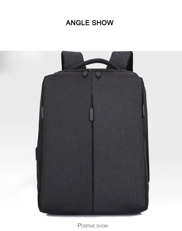 Мужской брендовый Рюкзак 15,6 дюймов для ноутбука Mochila, мужской водонепроницаемый рюкзак, школьный рюкзак