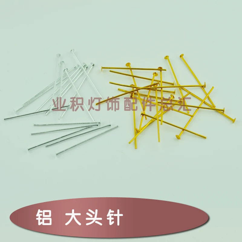 Алюминиевый игольчатый резервуар с кристаллами для подключения к свету золотой