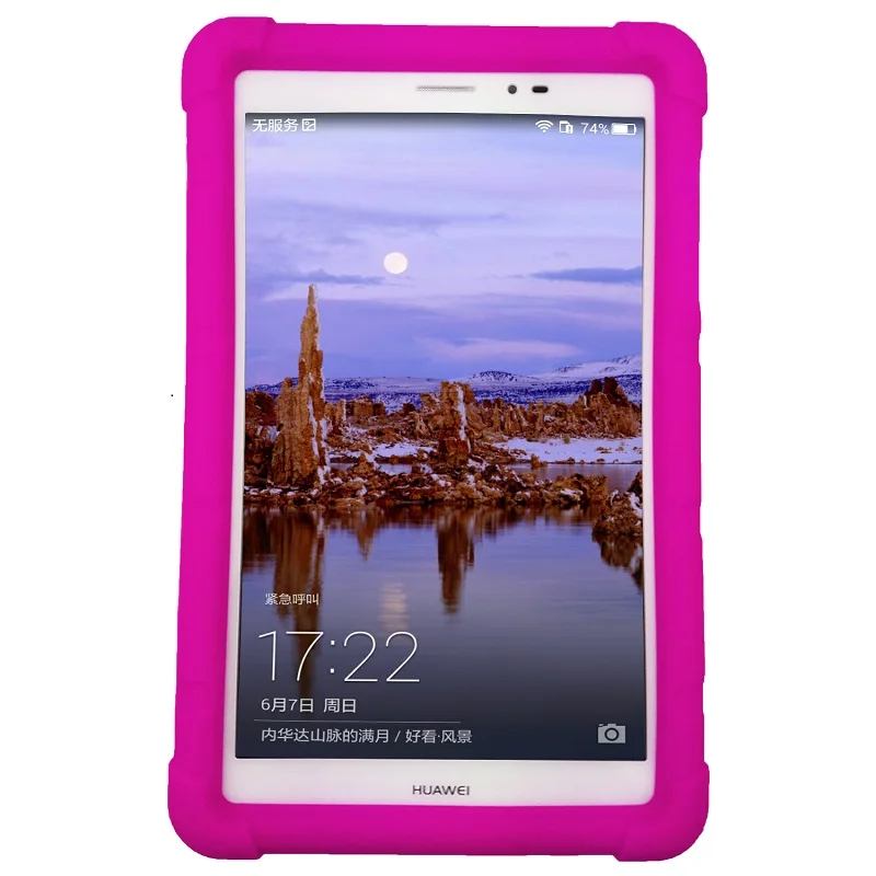 MingShore силиконовый чехол для Huawei Mediapad T1 8 0 S8 701U/W Прочный Pro 821L/U/W/823W планшет