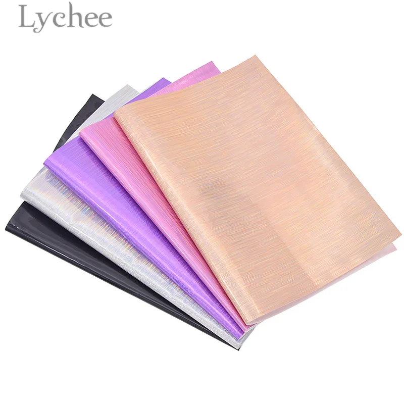 Lychee Life 29x21 см A4 голограмма ткань из искусственной кожи высокого качества чистый