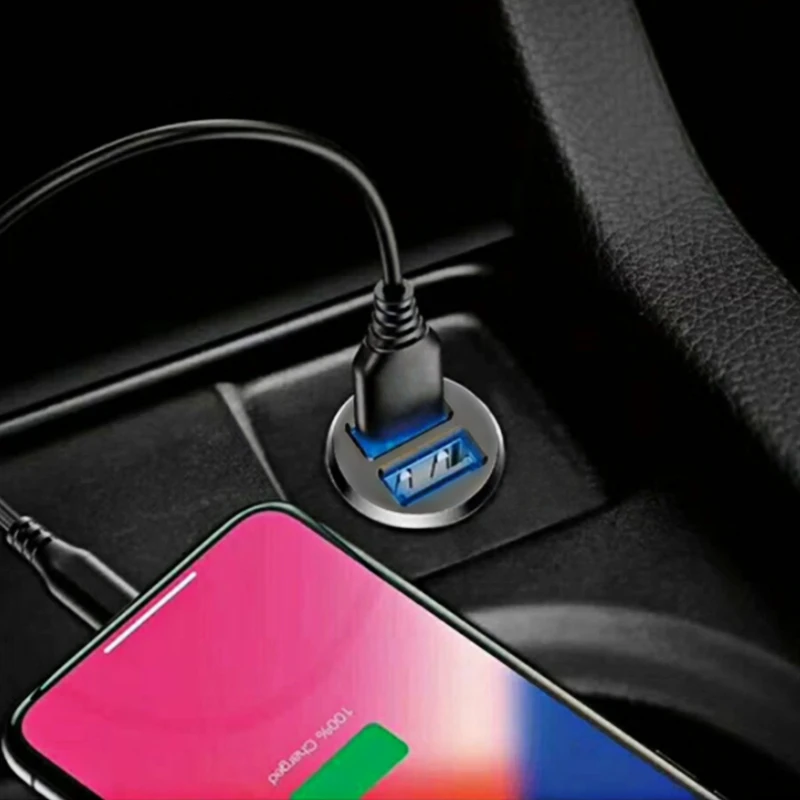 Зарядное устройство с 2 USB портами а 12 В 24 В|Зажигалка| |