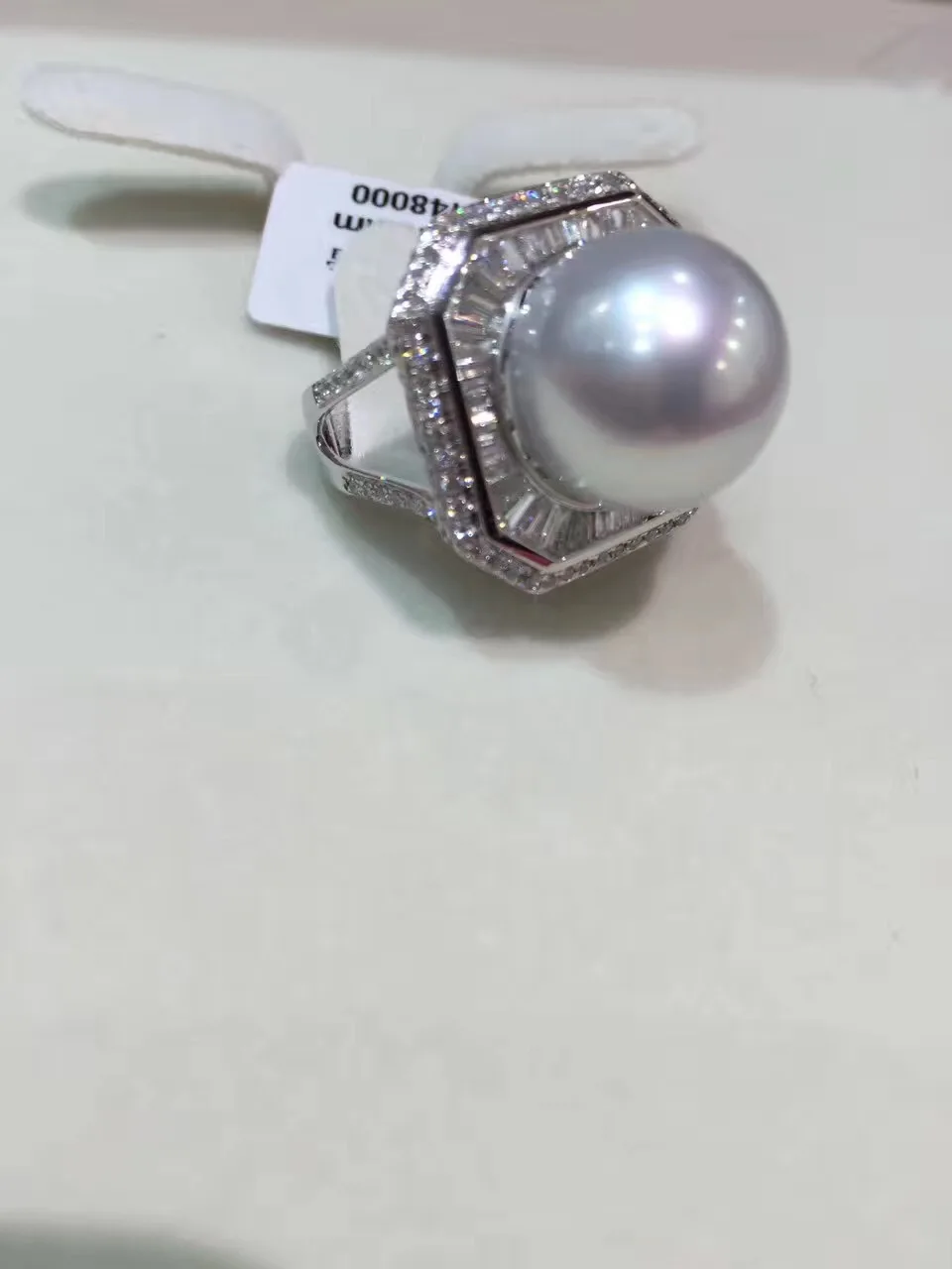 Кольцо из натурального жемчуга диаметром 14 15 мм|pearl ring|fine jewelrygold natural |
