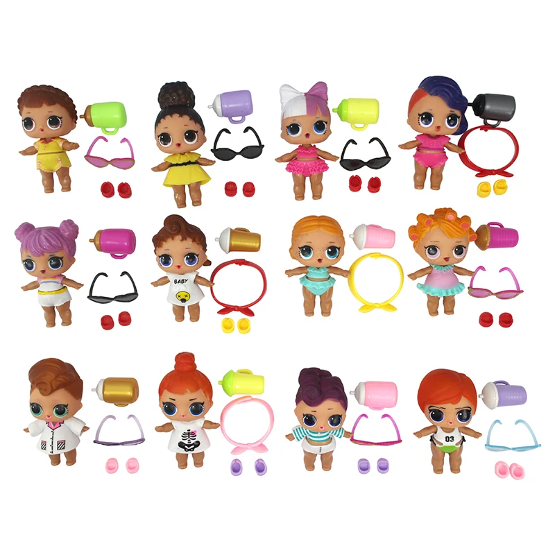 Кукла сюрприз игрушки фигурка сестры кукла для девочек детская игрушка винил