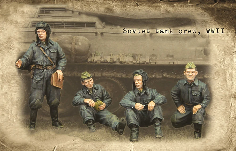 1/35 Scale Unpainted Resin Figure Building Kit | Model Kits