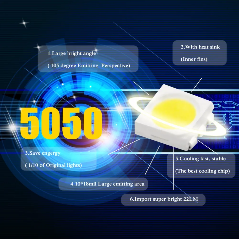 AutoEC 10 шт. S25 1156 1157 светодиод 13 smd 5050 P21W BAY15D задний стоп сигнал заднего хода