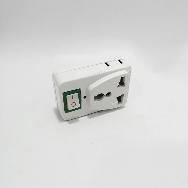 CN штекер на Универсальный адаптер для путешествий штепсельная вилка с одним три