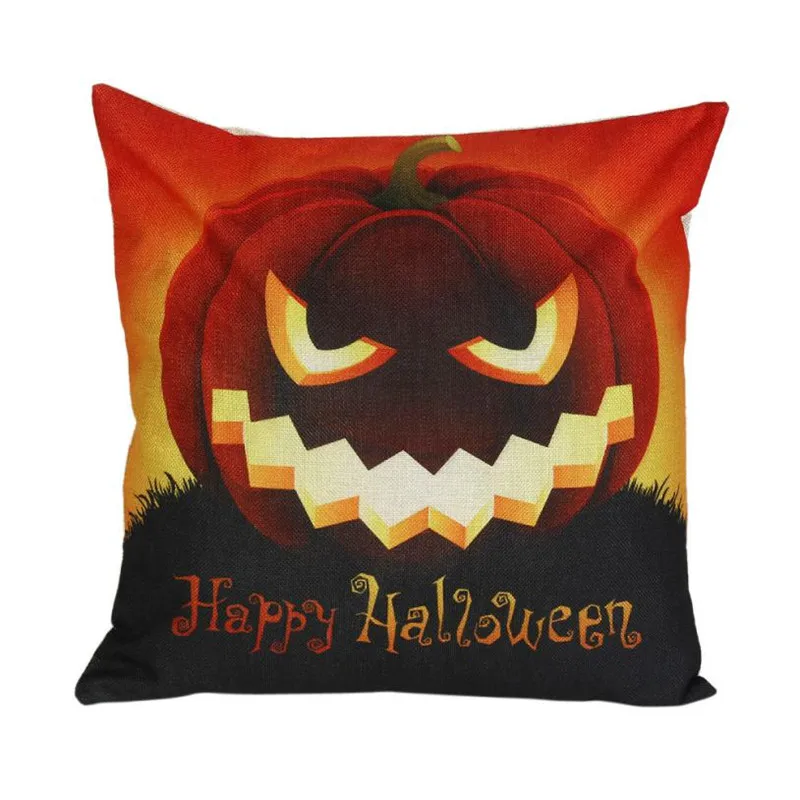 Наволочки для подушки Happy Halloween 45 см * наволочки дивана домашнего декора Прямая