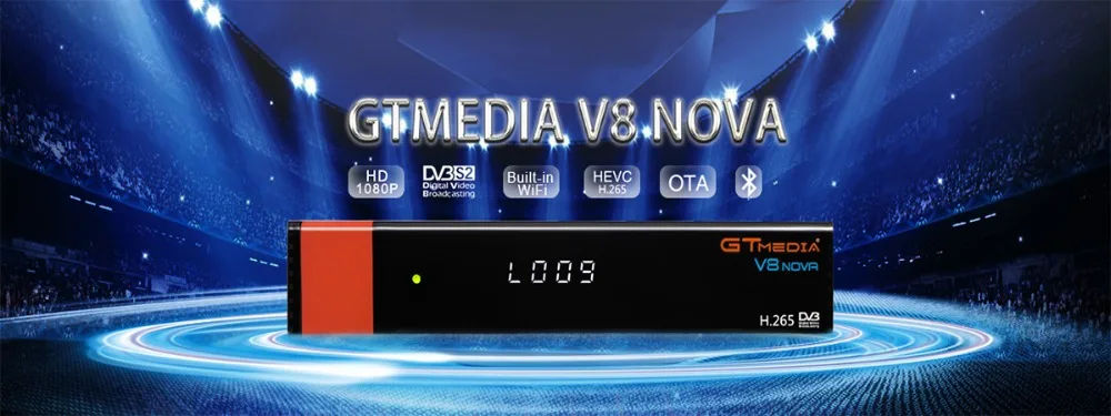GTMEDIA GTS 4K Android ТВ приставка рецептор DVB-S2 Bluetooth спутниковый ресивер Поддержка Cccam IP tv m3u ТВ приставка PK freesat v8 nova