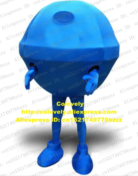 Костюм-талисман Blue Candy давит Сага костюм персонажа из мультфильма для взрослых