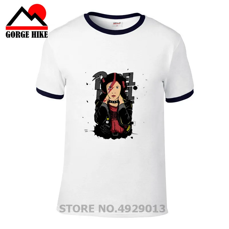 Новая Звездная футболка с Войнами camisa Yoda Darth рубашка Вейдер Camiseta DAVID BOWIE JEDI