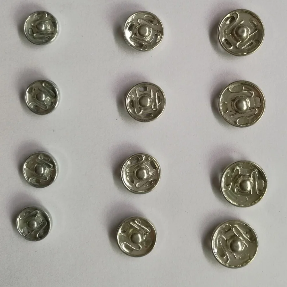 Металлические кнопки для шитья 10/12/14 мм 100 шт.|sewing buttons|decorative buttonssnap fastener |