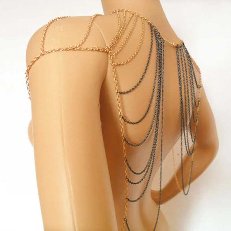 Лидер продаж модное женское ювелирное изделие с кисточками звеньями тела