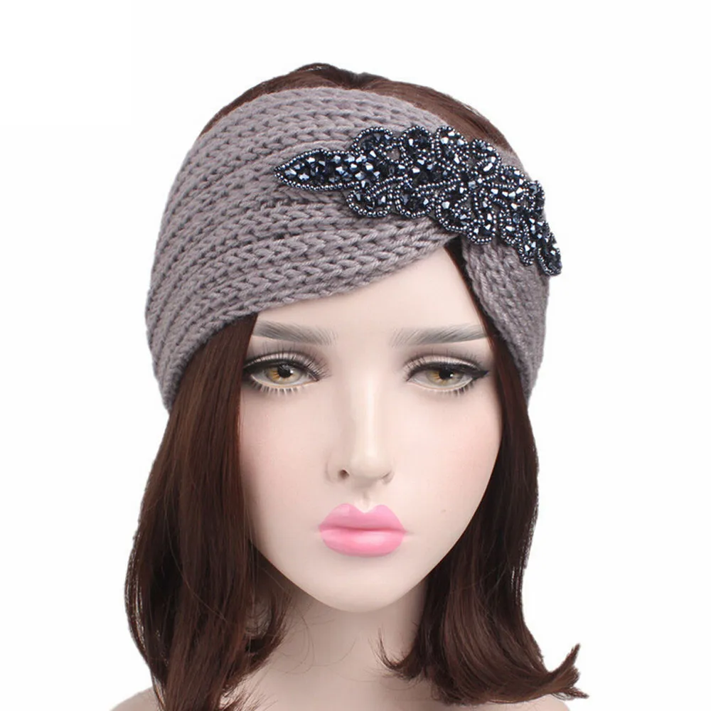 HOT SALE Beauty Women Knitting Headband Handmade Keep Warm Hairband hair styling tools Girls Gifts Accessories | Красота и здоровье